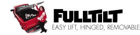 Fulltilt: Easy lift, kinged, removable